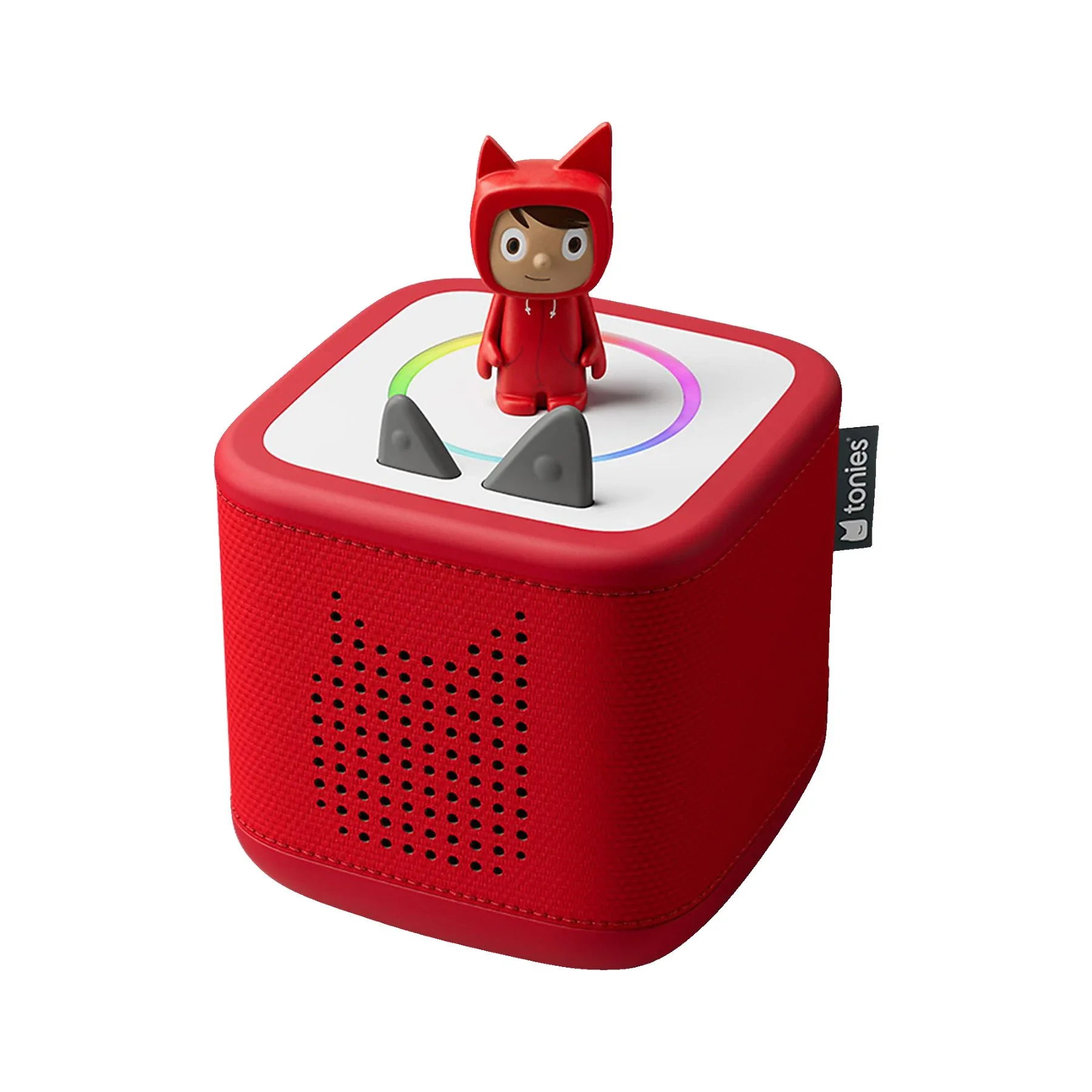 Tonies Starterset – Toniebox 2 Classic inkl. Kreativ-Tonie, Rot