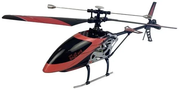 Amewi Buzzard V2 RC Hubschrauber – Einsteigerfreundlich, Rot