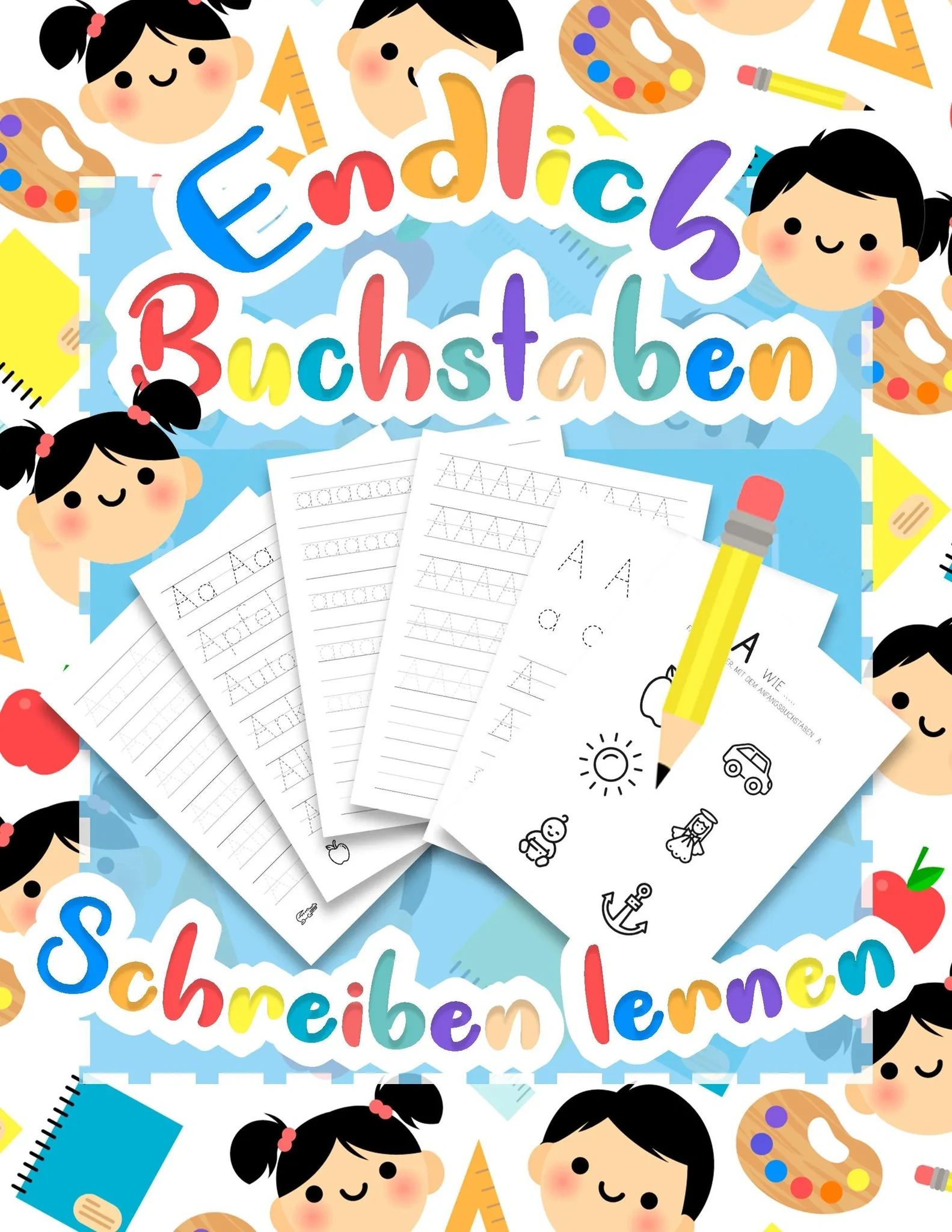 Buchstaben lernen – Druckschrift für Vorschule & Grundschule