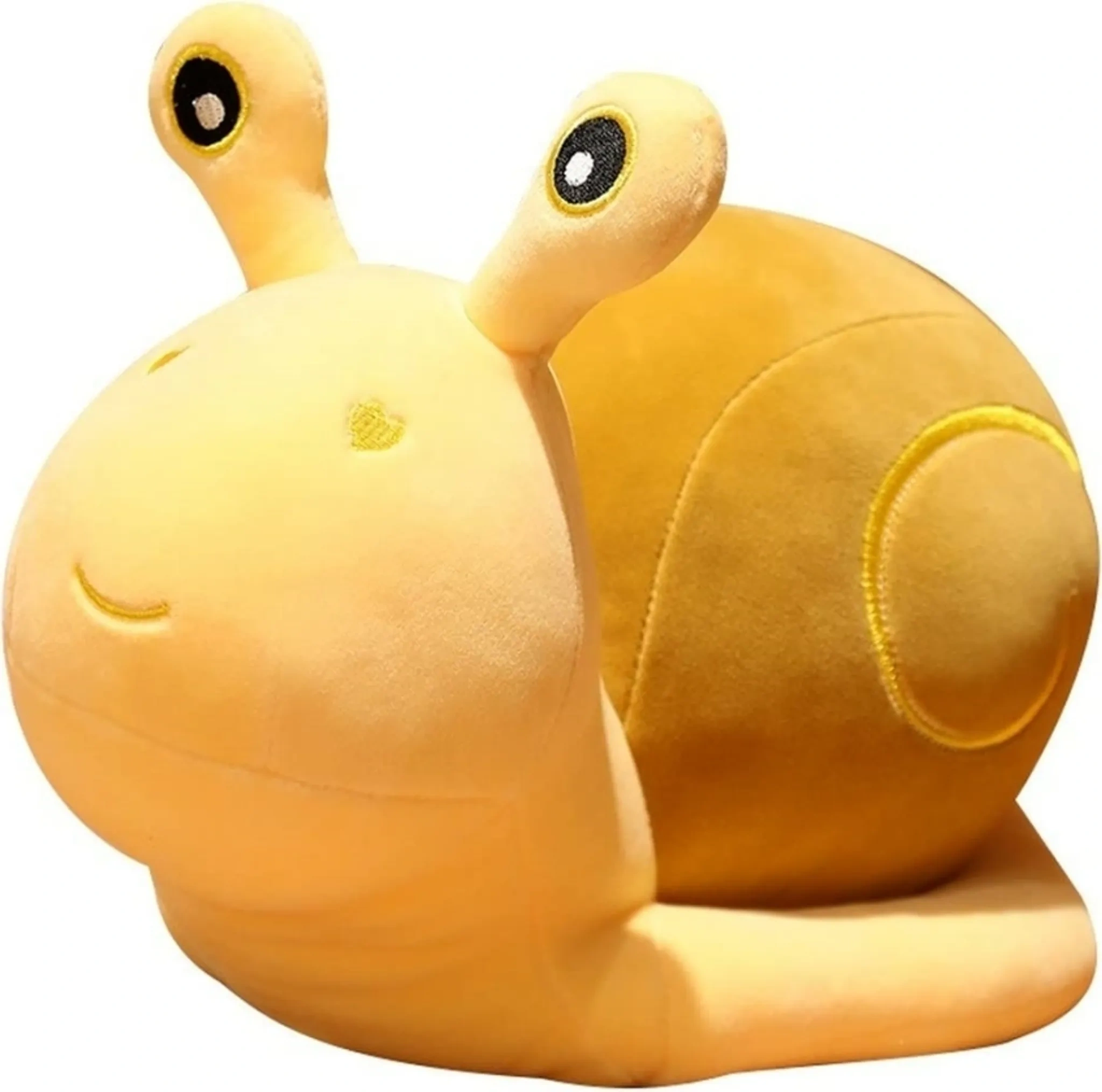 Niedliche Cartoon-Schnecke – Plüschtier & Deko-Kissen