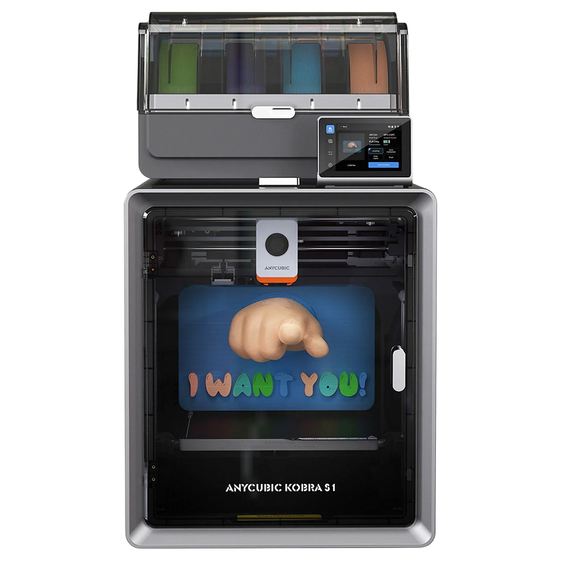 ANYCUBIC 3D-Drucker – Kobra S1 Combo, CoreXY, Mehrfarbdruck