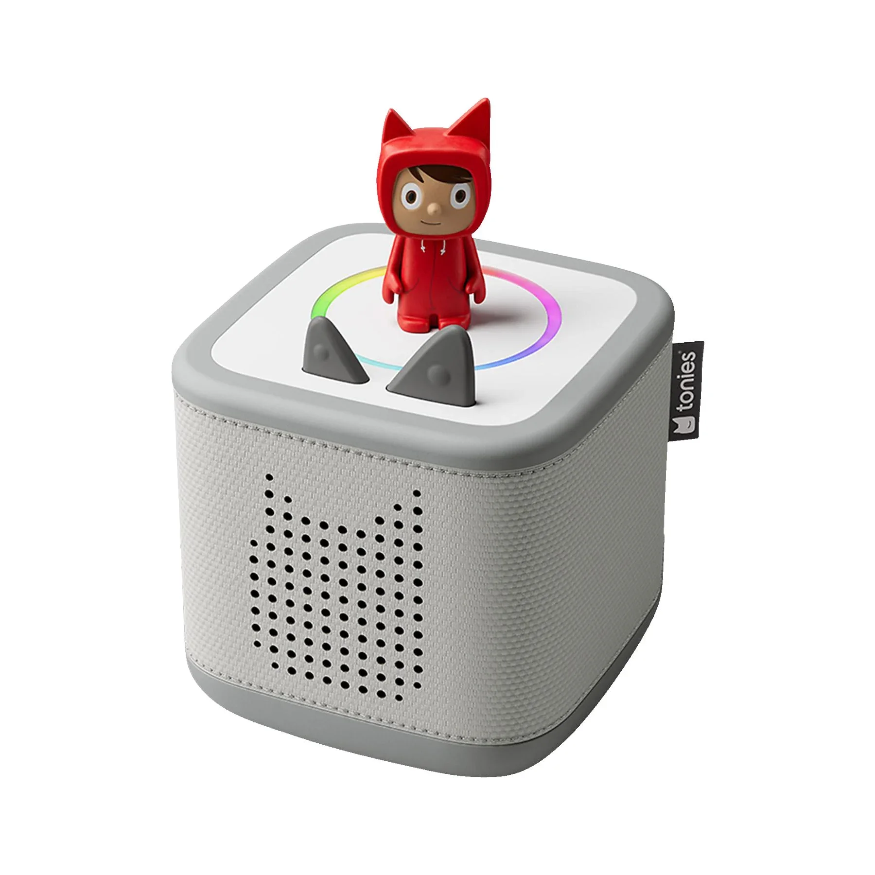 Tonies Starterset – Toniebox 2 Classic inkl. Kreativ-Tonie, Mondgrau